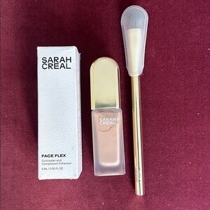 BNIB Sarah Creel Face Flex Concealer & Complexion Enhancer 1.0 and Brush